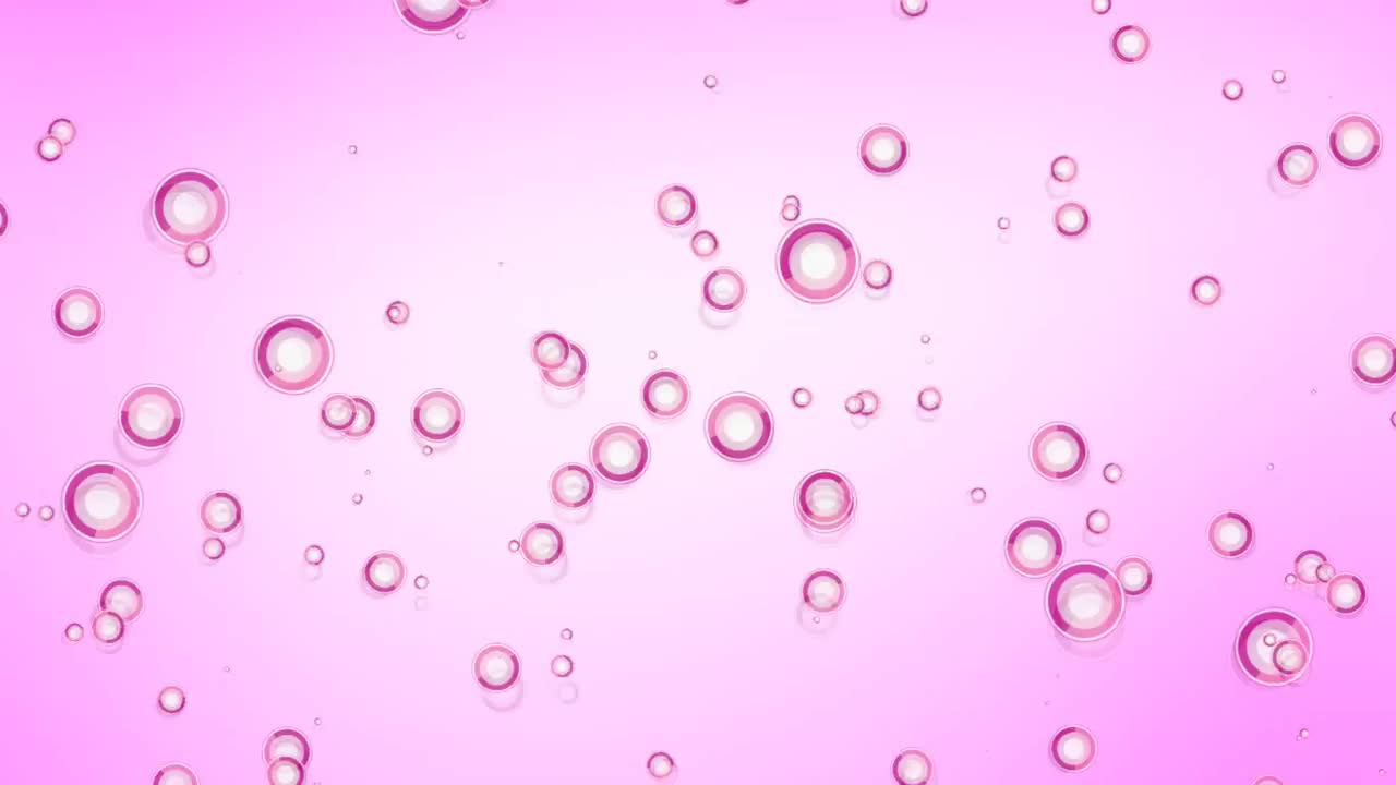 Circle Rosa Video Abstract Background