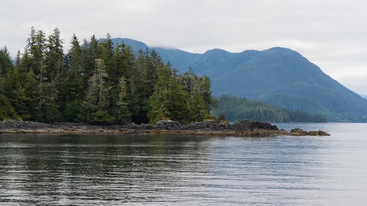 Sailing around Sitka, Alexander Archipelago, Alaska.