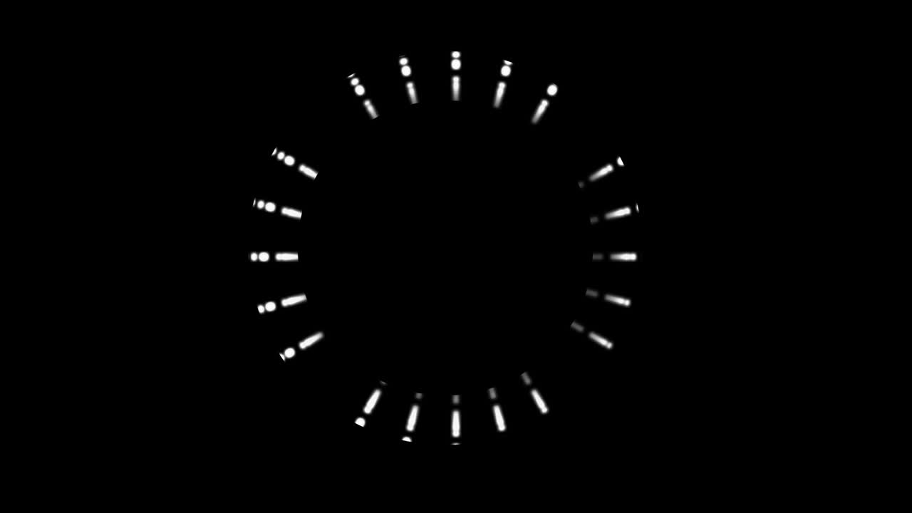 빛의 반지가 수축하고  ⁇ 창하고 있습니다.