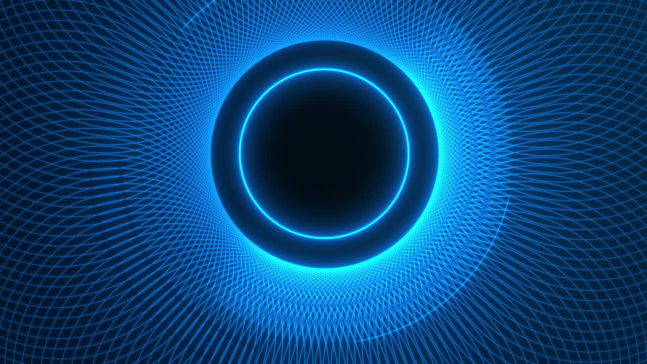 Simple background with neon lines