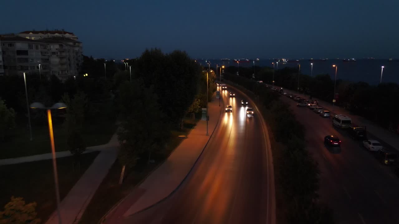 도시 교통 공중 드론