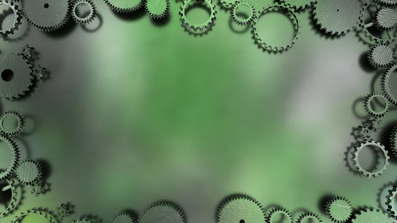 engranajes sistema giratorio de borde caja de cambios mecanismo de reloj 4k