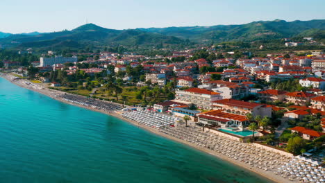 panorama de hanioti , grecia