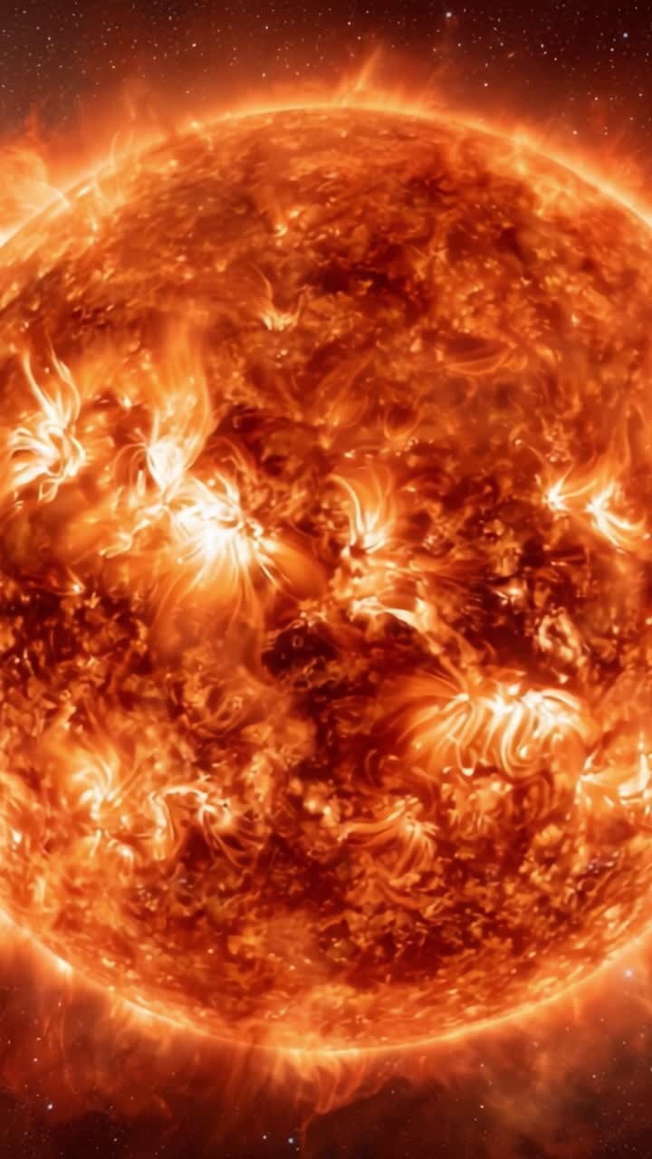 A Captivating Journey Through the Sun: Exploring the Fiery Surface and Dynamic Atmosphere of Our Star in Stunning Detail