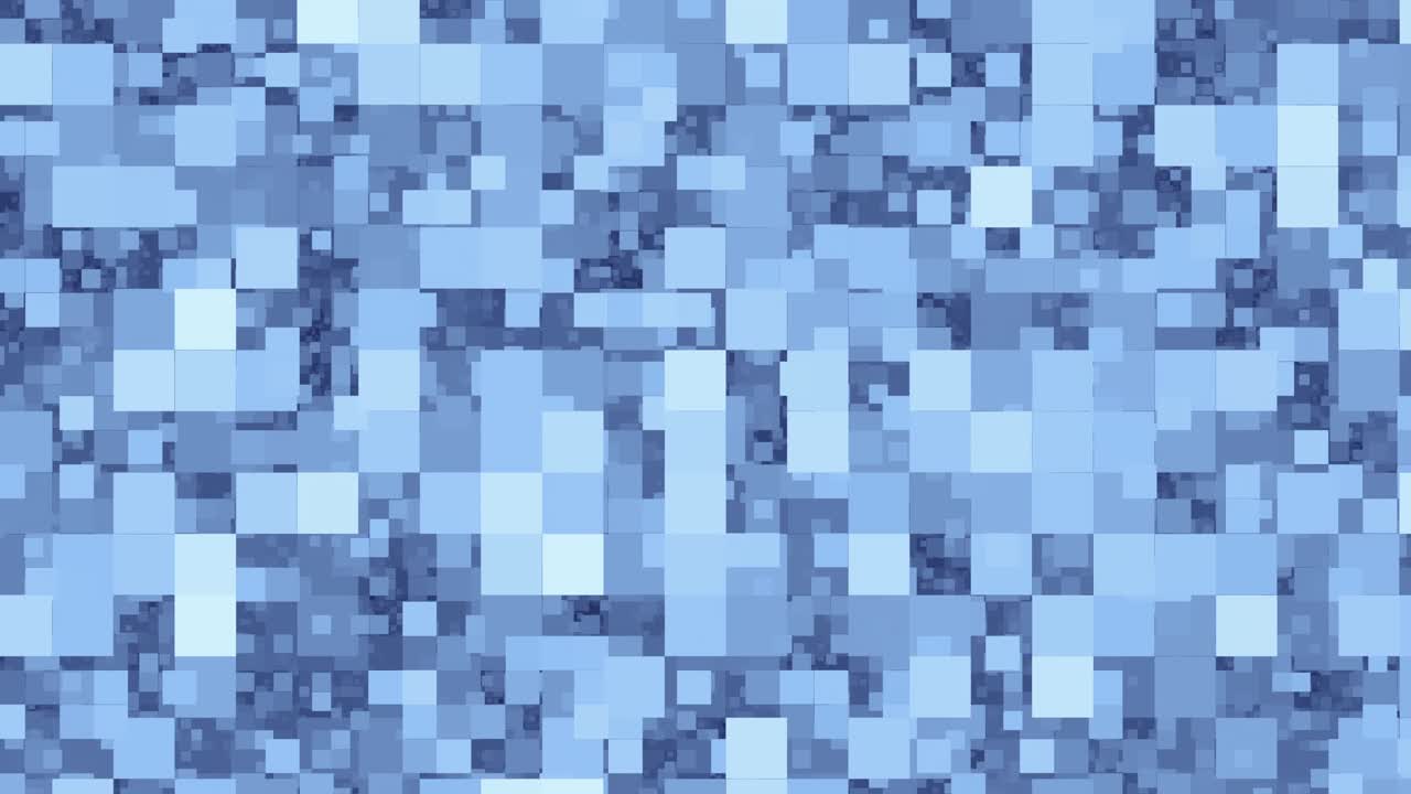 Light blue block noise animated background (seamless loop)