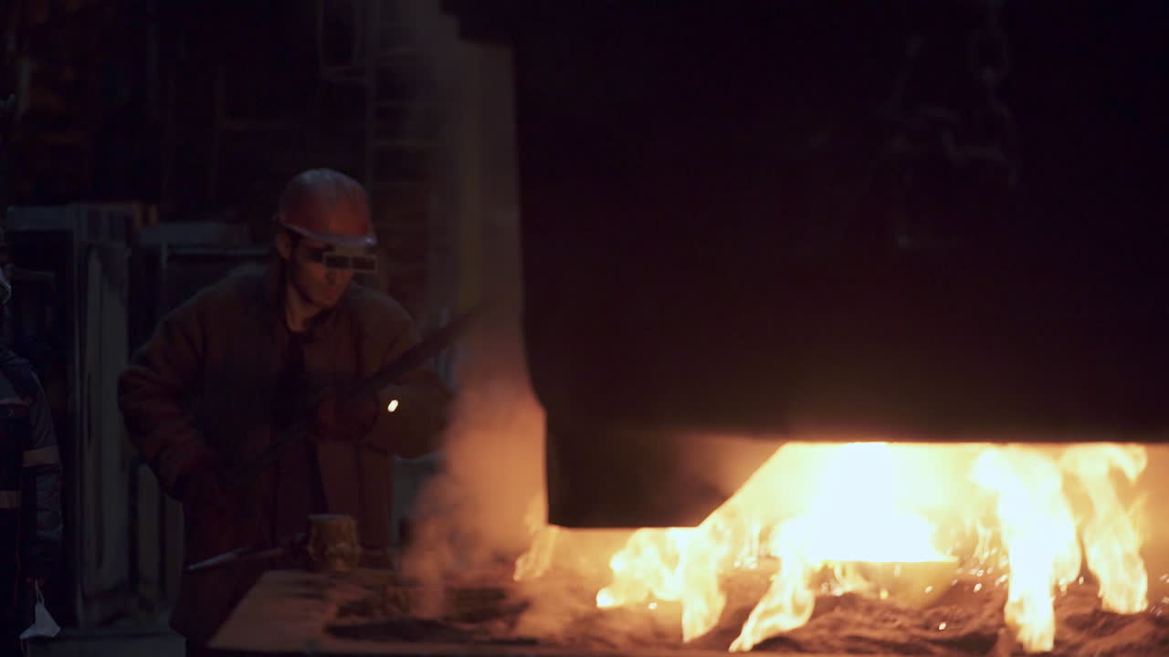 процесс литья металлов