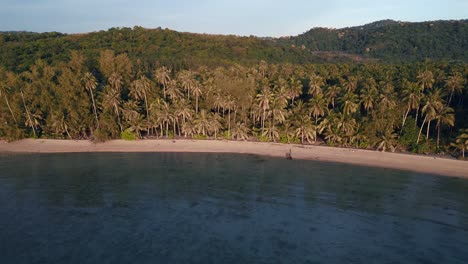 best aerial top view flight
natural beach bay thailand, golden hour, lagoon koh kood 2022
