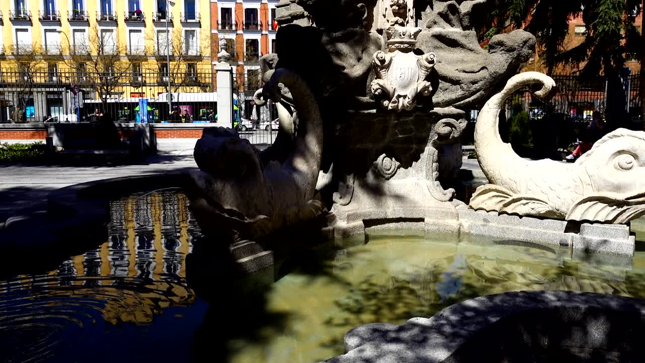 Glory fountain. Madrid.