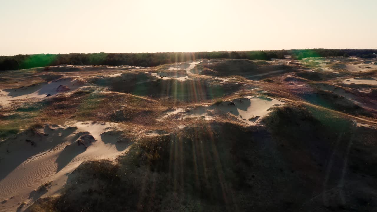 사막, 모래 언덕, 사막 자연의 표면의 질감