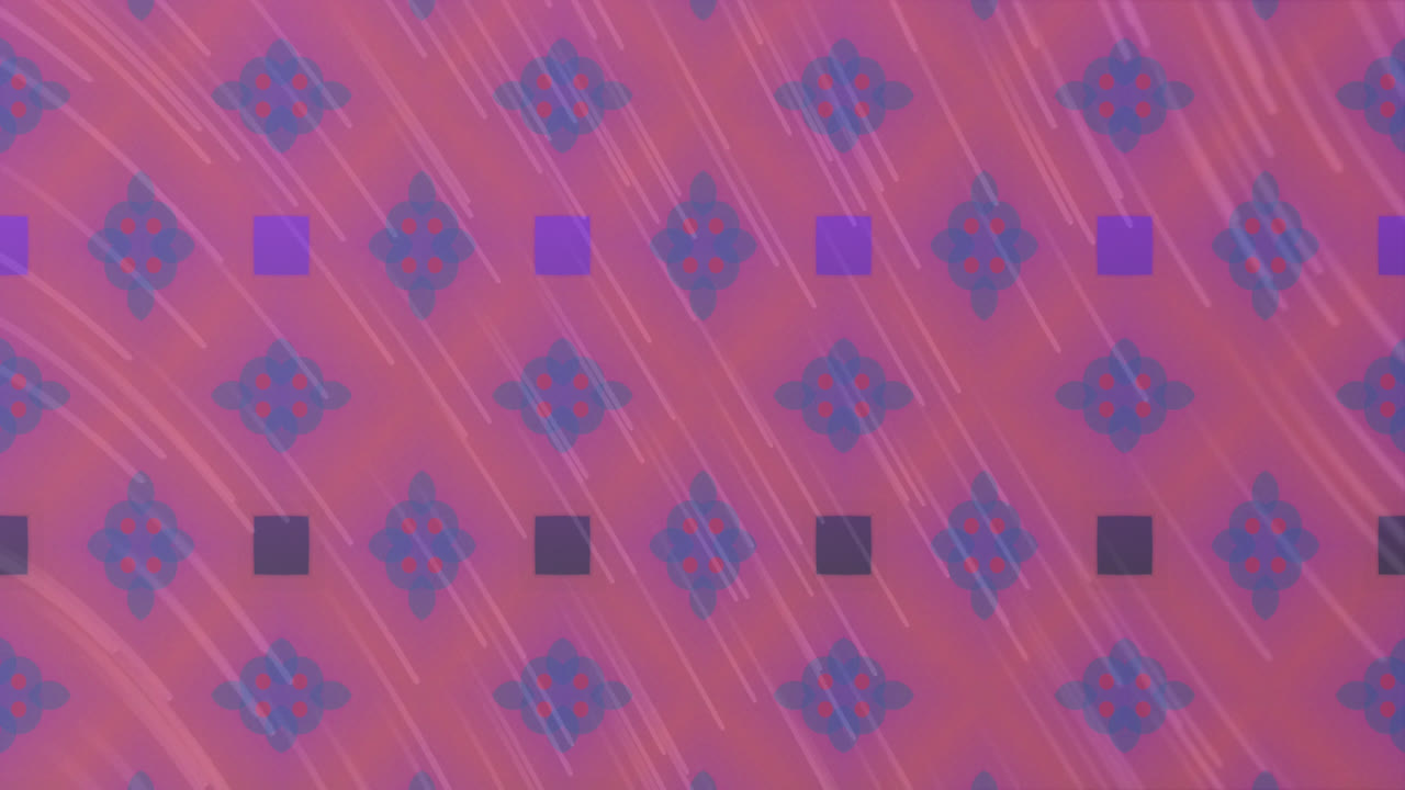 Animation of light trails over moving shapes