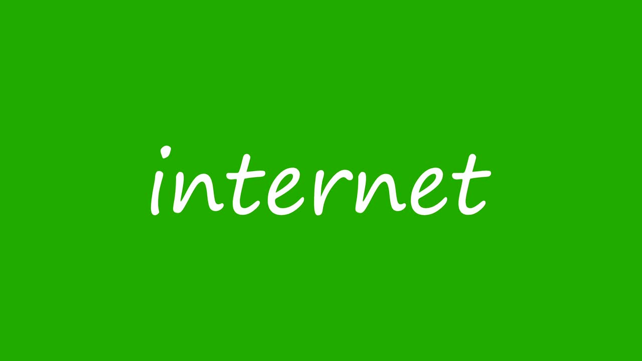 - internet escribiendo con marcador en pantalla verde