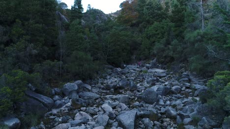 Flying-Over-Summer-Mountain-River