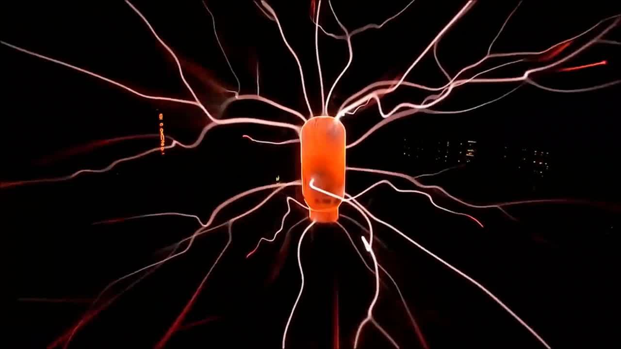 Dynamic Electrical Arcs Emanating from a Plasma Ball