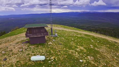 Imágenes-Aéreas-En-Wyoming-Durante-El-Horario-De-Verano