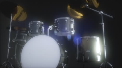 drum-set-with-DOF-and-lense-flair