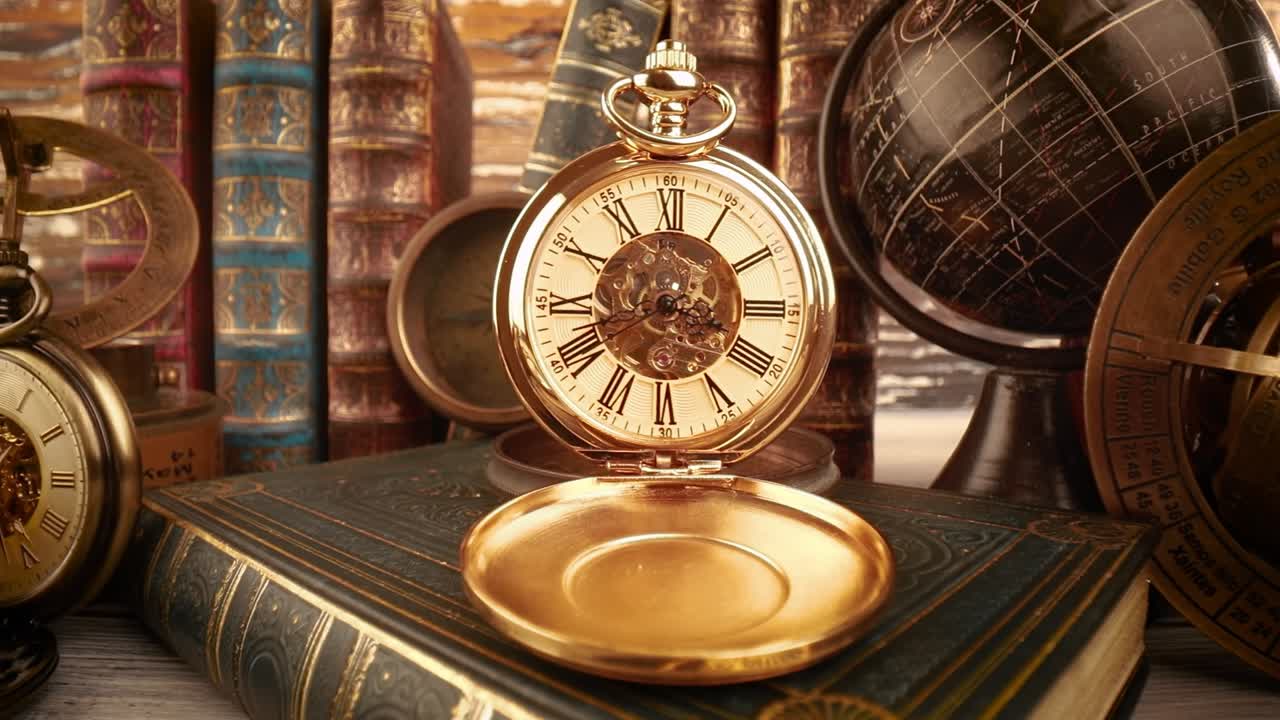 reloj de bolsillo de época