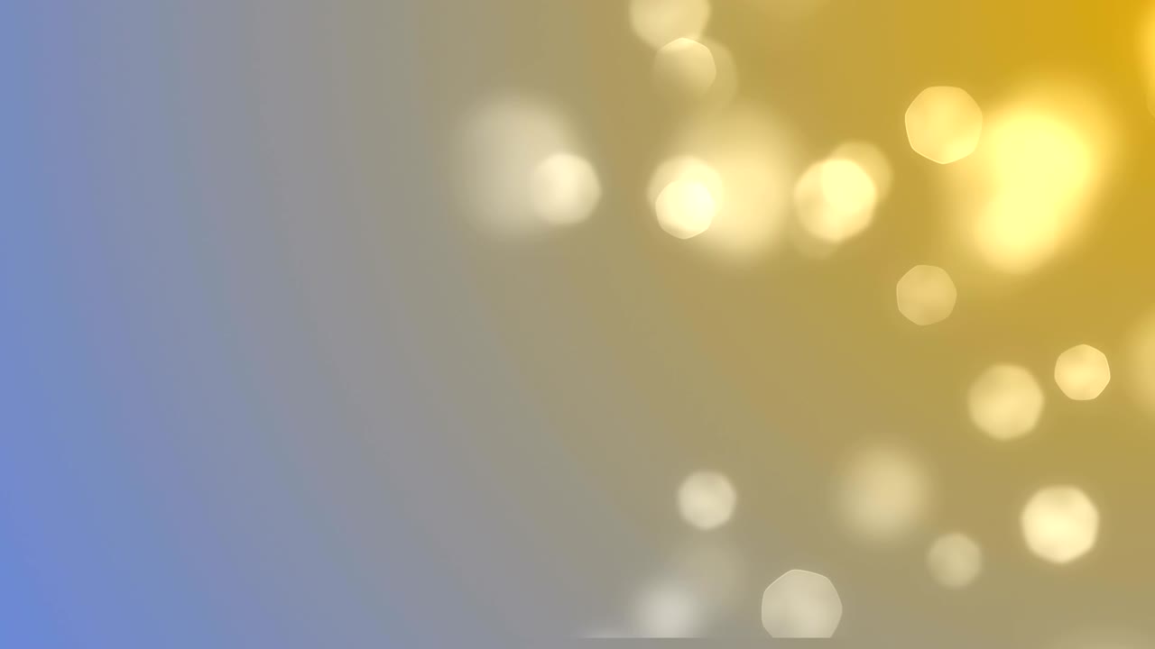 Hexagon Bokeh Particles Loopable