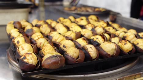 roasted chestnuts: a delicious street food treat