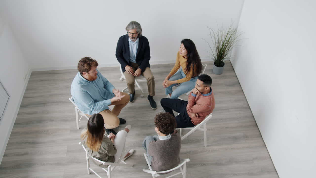 Gruppeterapi session