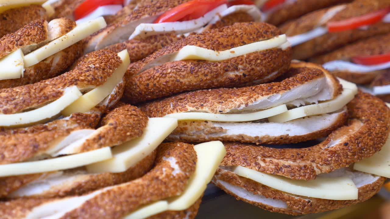 터키 시미트 샌드위치