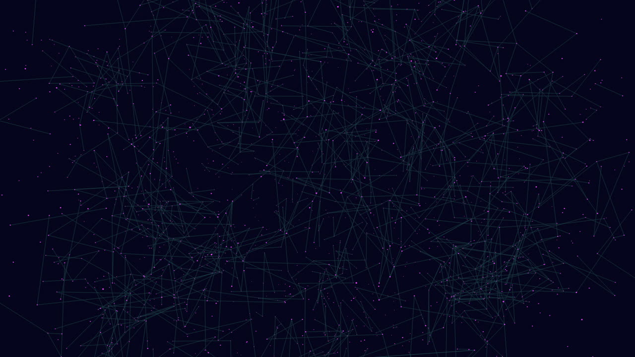 Abstrakter dunkler Hintergrund mit Linien und Punkten, ideal für Websites und Apps