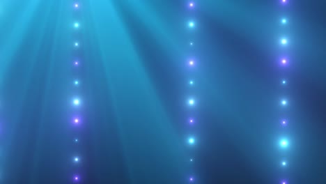 animación de bucle de luz conducida por el brillo de la etapa