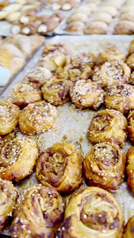 assortment of baked pastries