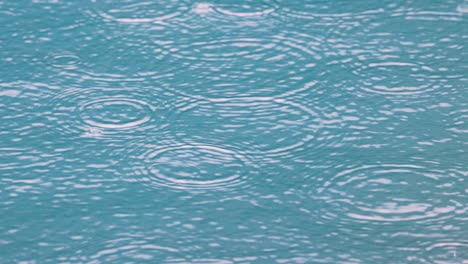 abstract background, rain drops on the water.