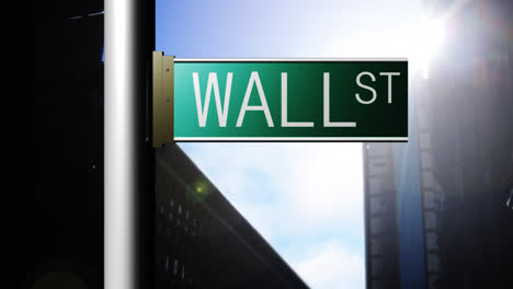 Animación-De-Wall-Street-En-Nueva-York.-Lugar-De-Finanzas