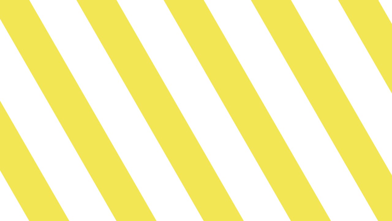 색 배경에 노란색 선. 트렌디한 컬러 팔레트 모션 그래픽