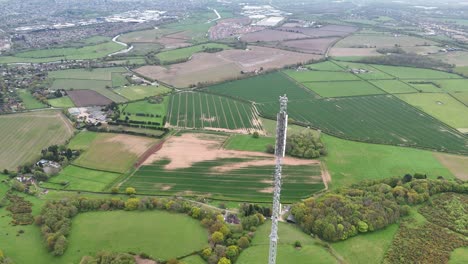 lichfield transmitting station hopwas hill tamworth uk drone,aerial