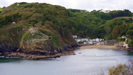 fowey, en la región de cornualles
