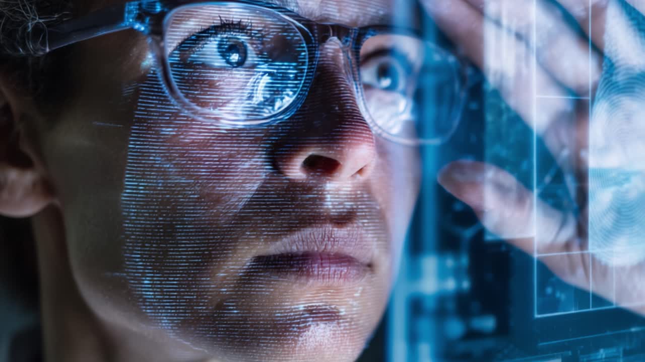 A Focused Individual Analyzing Digital Data: A Deep Dive into the Intersection of Technology and Consciousness in the Modern Age