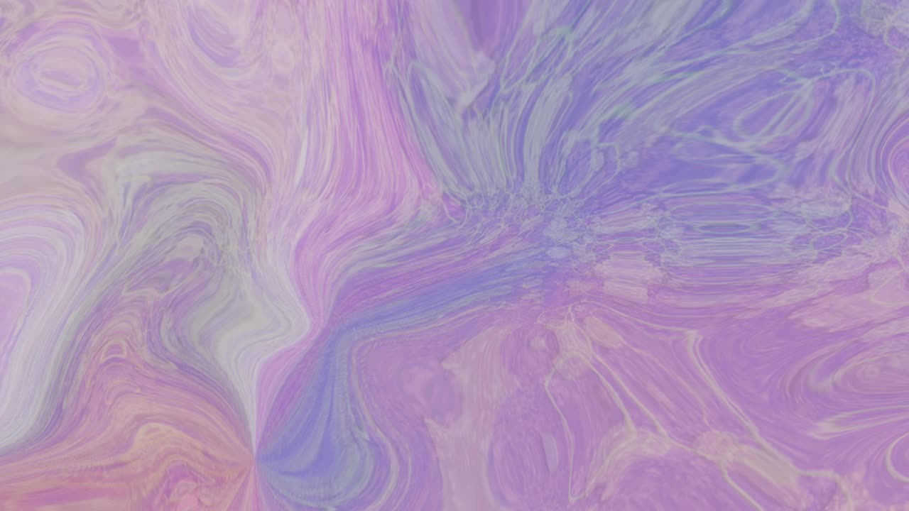 추상적이고 다채롭고 부드러운 무한 운동 또는 원활한 루프.