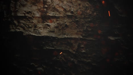 partículas voladoras y efecto de luz en textura grunge 2