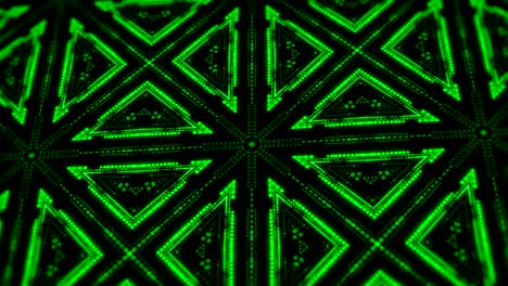 el fondo abstracto del caleidoscopio