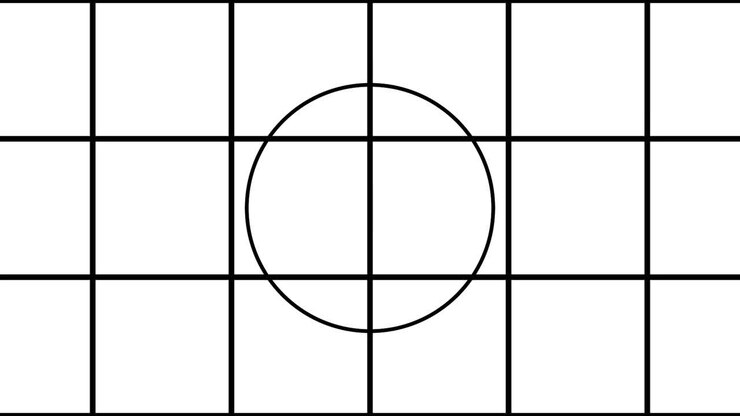 Abstract Background Grid With Circles Version A 1