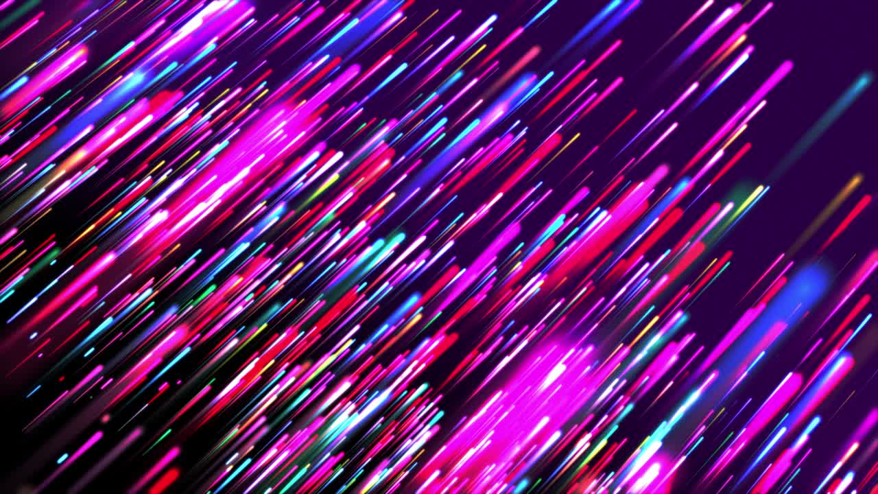 fondo de bucle sin interrupción de fondo colorido de racha de luz 4k