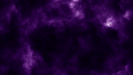 nubes de humo púrpura y negra girando