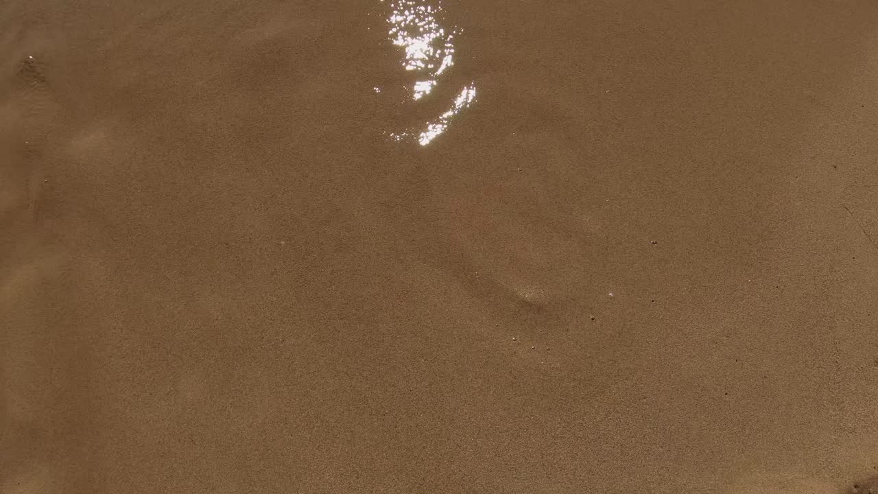 파도에 씻긴 해변의 마음을 그린 그림