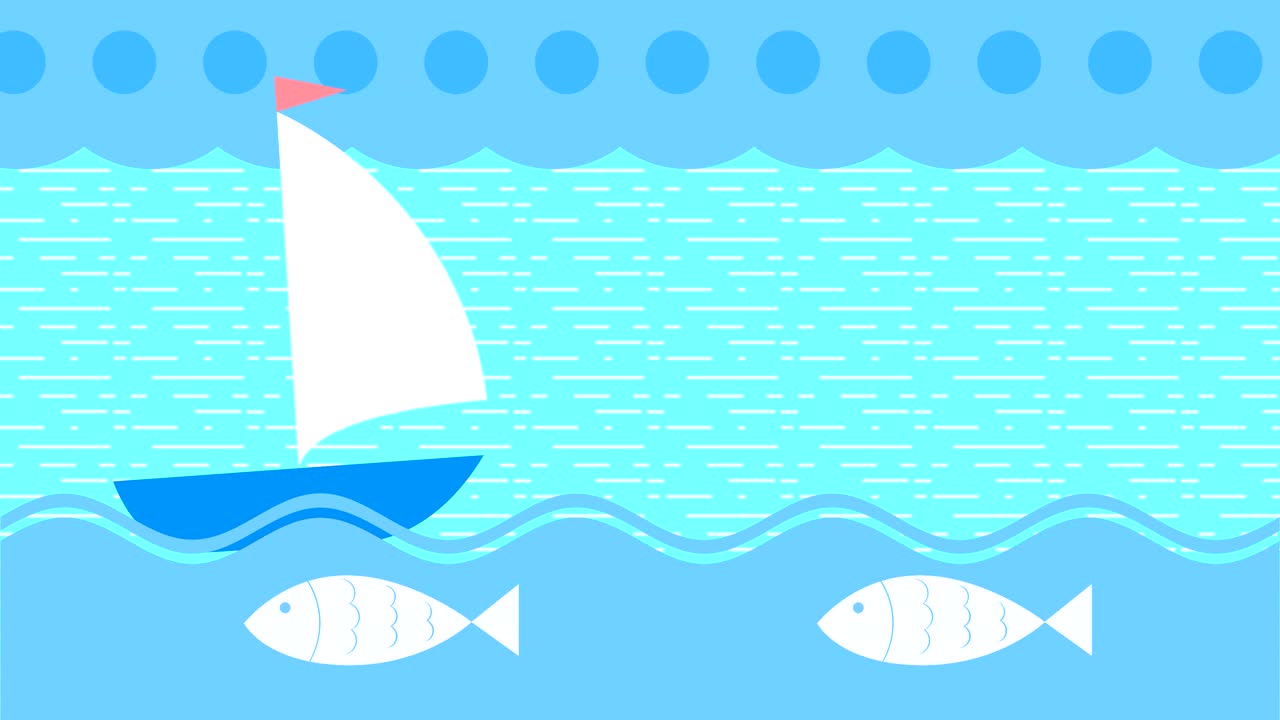 파도가 있는 바다 풍경