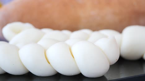 twisted white cheese