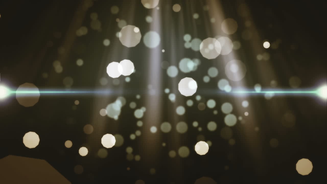 과 함께 움직이는 빛 입자