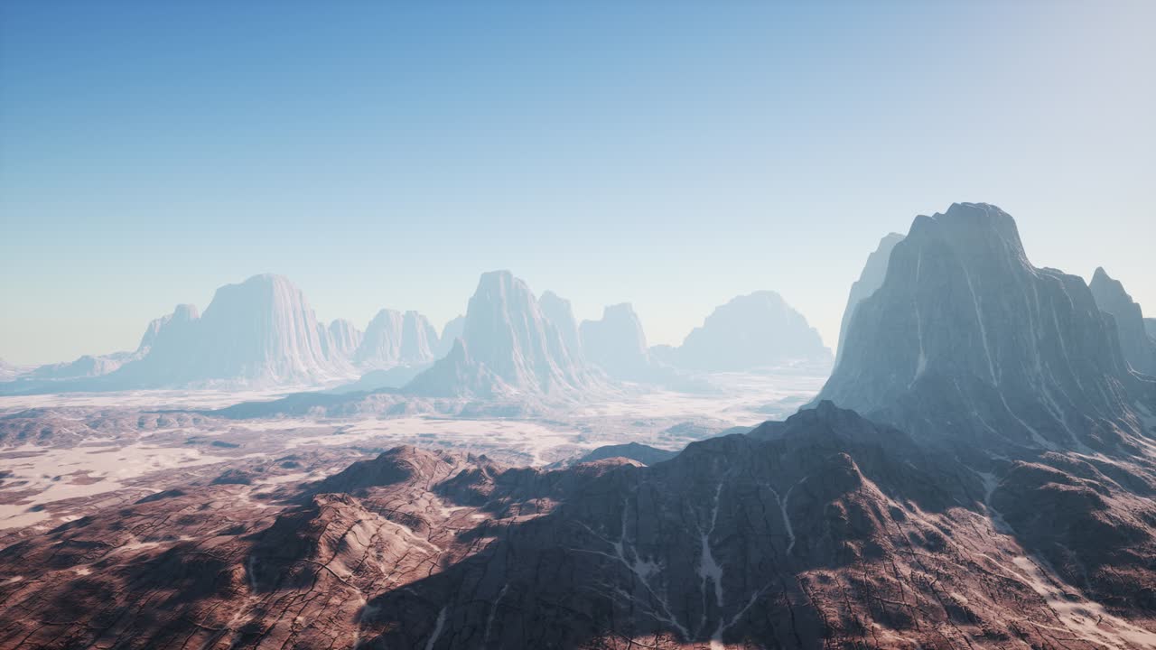 네바다 사막 의 바위 형성