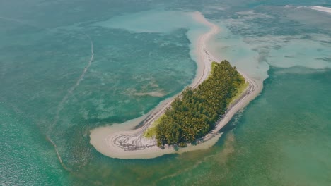 hermosa pequeña isla con bosque