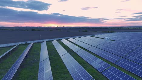 Rows-of-solar-panels