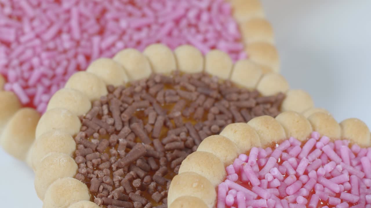 Jam Cookies with Chocolate Chips