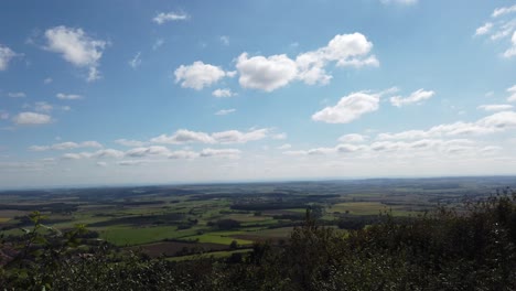 panoramic view of sion hill in vaudémont, showcasing expansive fields and a serene sky.