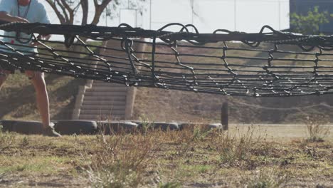 Group-of-Caucasian-children-training-at-boot-camp-