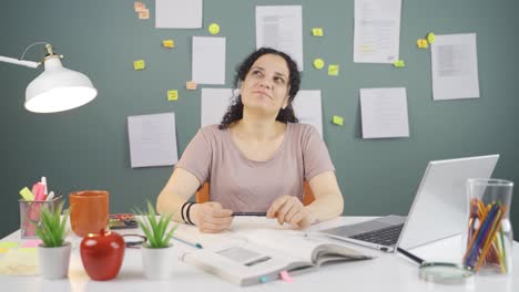estudiante con sueños de carrera.
